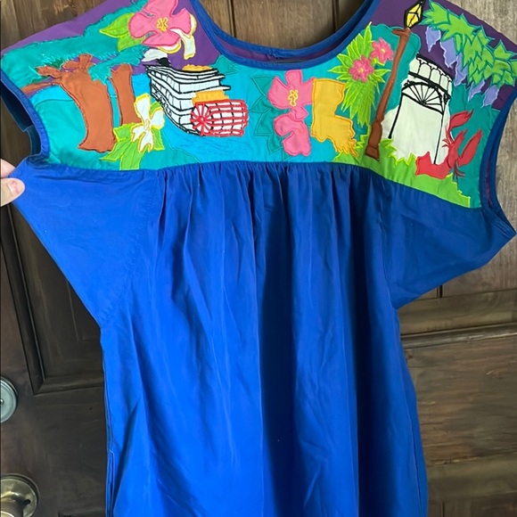 Southern image Louisiana dress size L - Picture 3 of 5